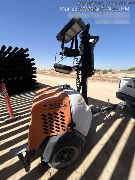 2024 Generac MLT2 Diesel, Flex Switch 120V Input, Powerzone Controller, 
(4) 320W LED Lights, 4kW Generator, 39.9 Gal Fuel Tank, 2" Ball, T3