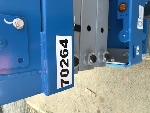 2020 Genie GS-1930 Solid Non Marking Tires, Beacon, Folding rails with half height swing gate, 800W Inverter