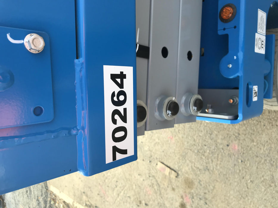 2020 Genie GS-1930 Solid Non Marking Tires, Beacon, Folding rails with half height swing gate, 800W Inverter