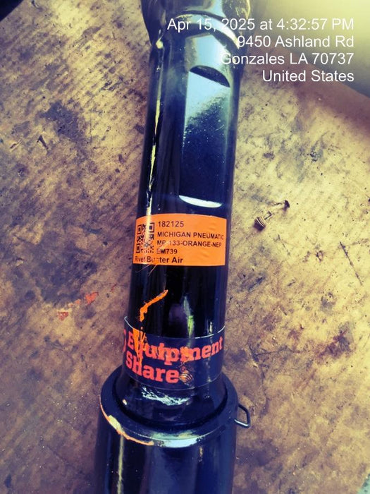 2021 MICHIGAN PNEUMATIC MP-133-ORANGE-NEP