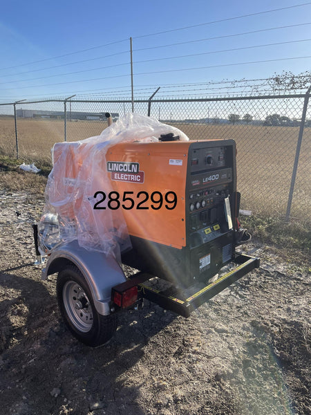 2022 Lincoln Electric LE400 Kubota V1505, Trlr, Cable Rack, Light Kit, ES Decals, T3