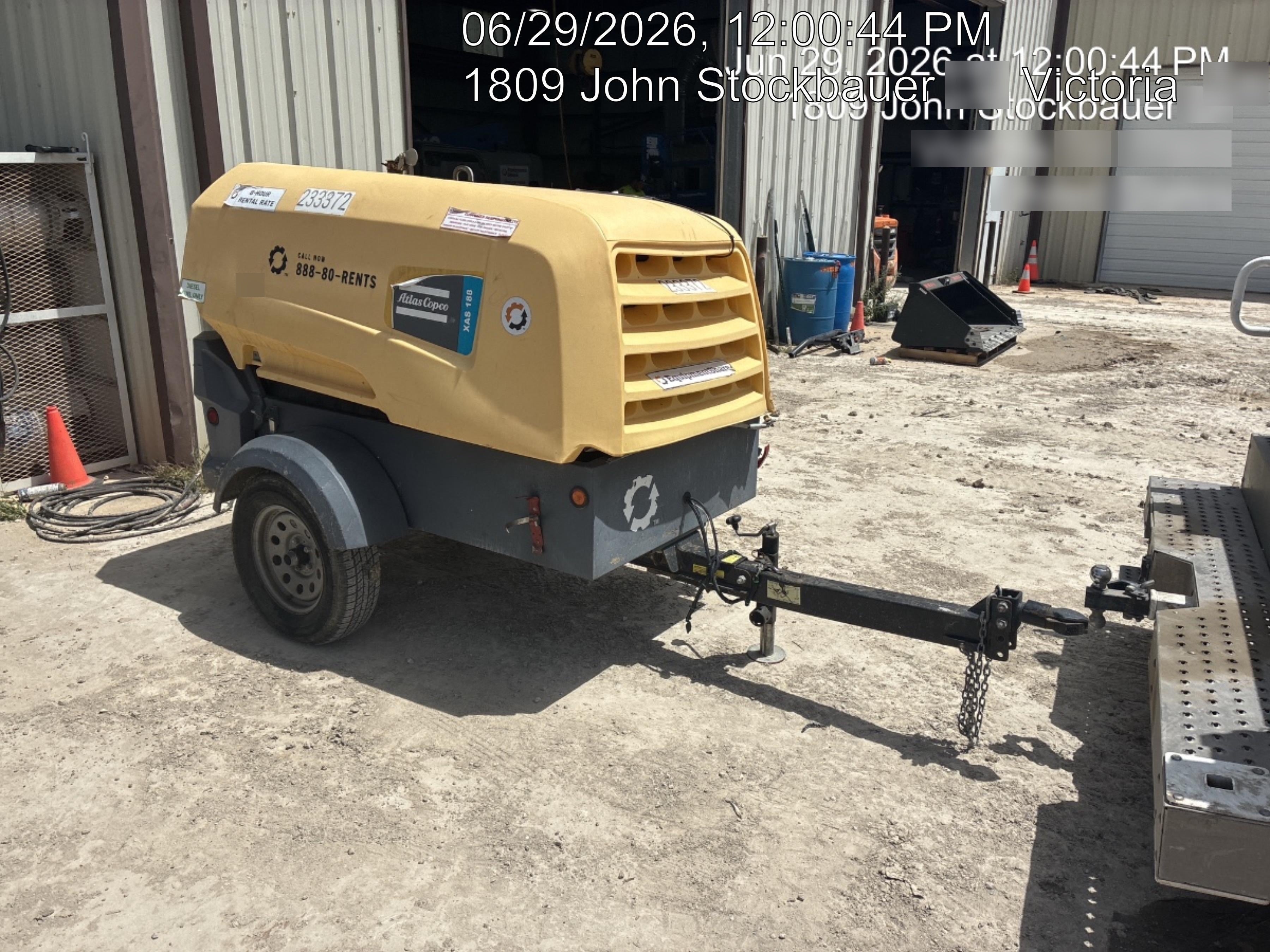 2022 ATLAS COPCO XAS188 CWK