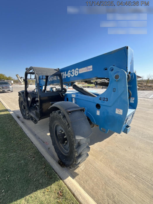 2017 Genie GTH-636 Genie GTH636 Telehandler, 48" Carriage, Solid Tires