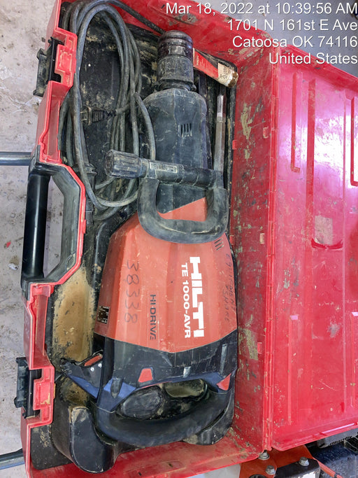 2019 HILTI TE 1000-AVR