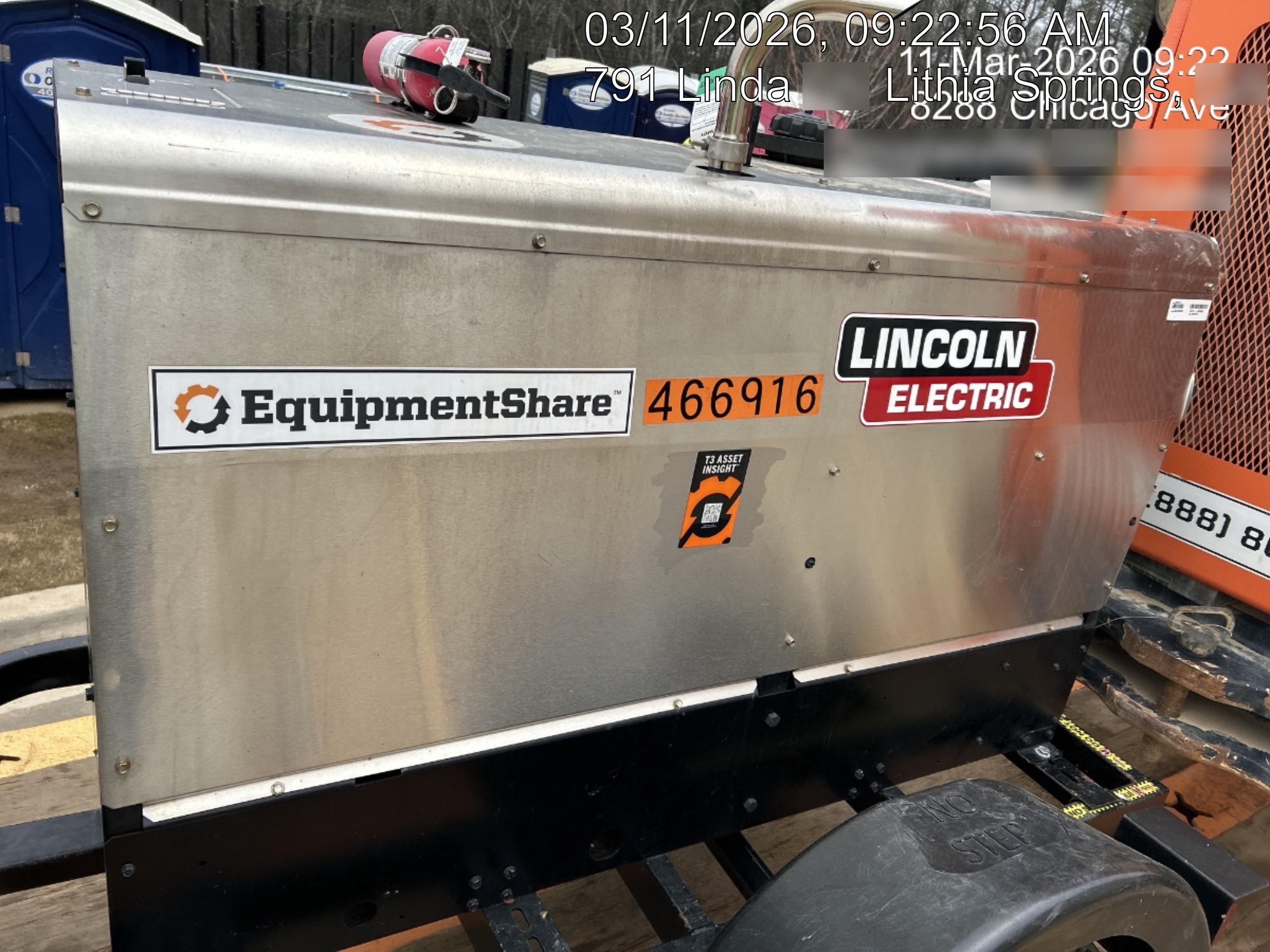2024 Lincoln Electric LE400 Kubota V1505, Trlr, Cable Rack, Light Kit, ES Decals, T3