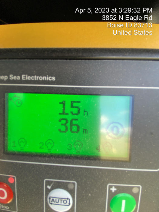 2022 Allmand NLV3GR (4) LED Light Fixture 350W, 23' Vertical Mast, 3kW Prime, Towable, ES Decals, T3