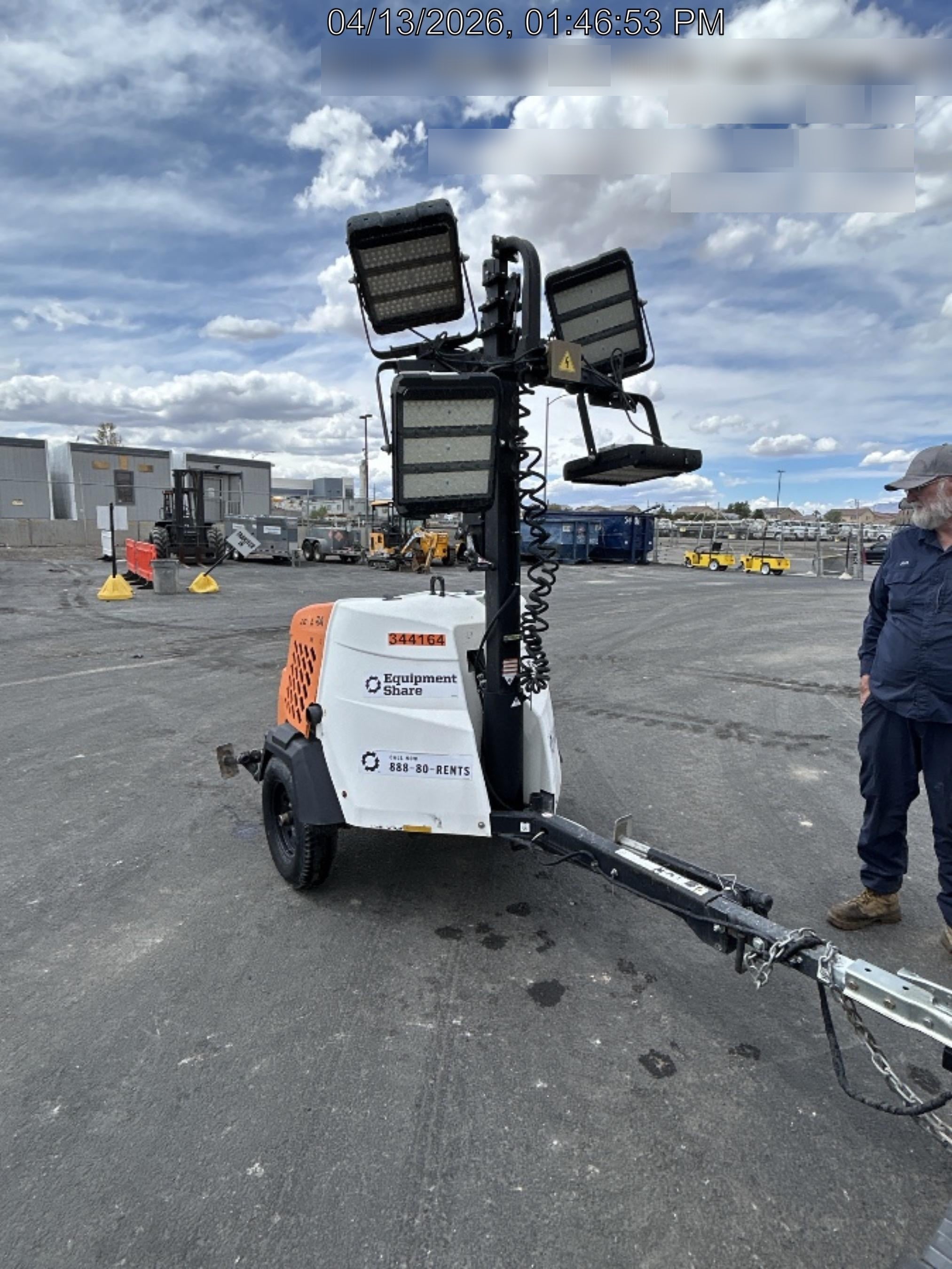 2023 Generac MLT2 Diesel, Flex Switch 120V Input, Powerzone Controller, (4) 320W LED Lights, 4kW Generator, 39.9 Gal Fuel Tank, 2" Ball, T3