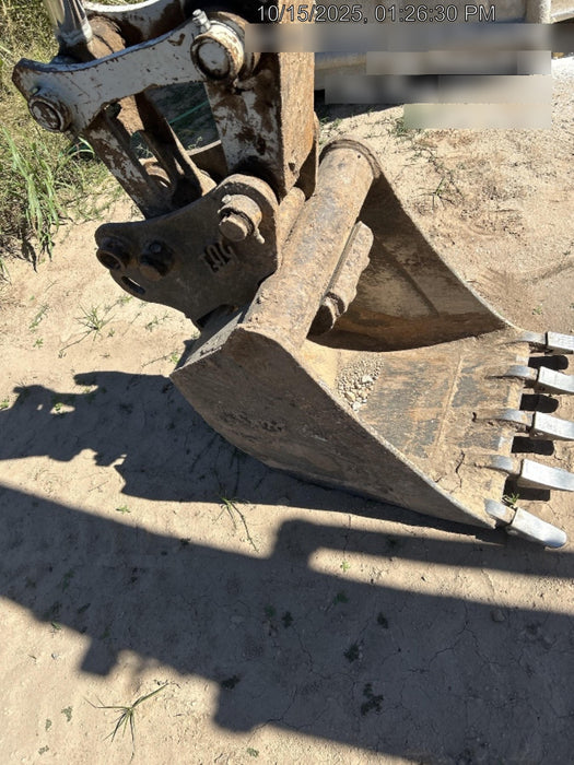 2019 Takeuchi TB290 Cab, AC, Rubber Tracks, Dozer Blade, Travel Alarm, Control Pattern Change Valve, Auxiliary Hydraulics w/18" Quick Coupler Bucket with teeth, 6.2 cu. ft. capacity/24" Quick Coupler Bucket with teeth, 8.6 cu. ft. capacity/36" Quick Coupler Bucket with teeth, 13.4 cu. ft. capacity, Quick Coupler, Hydraulic Thumb Installed