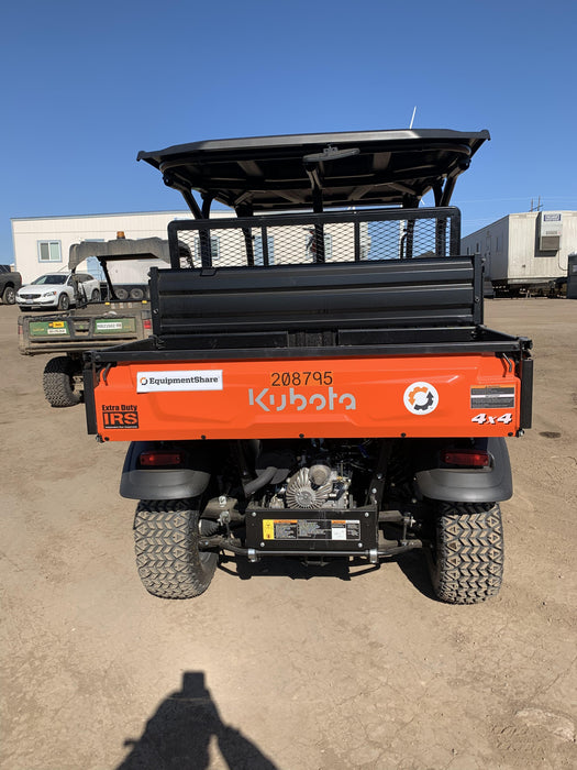 2022 Kubota RTV-X1140W-H Plastic Canopy, Windshield Acrylic Clear, LED Strobe Light, Wire Harness Kit, Back up Alarm