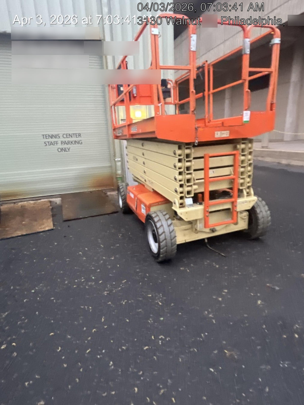 2019 JLG 4069LE Solid Non Marking Tires, Rotating Beacon