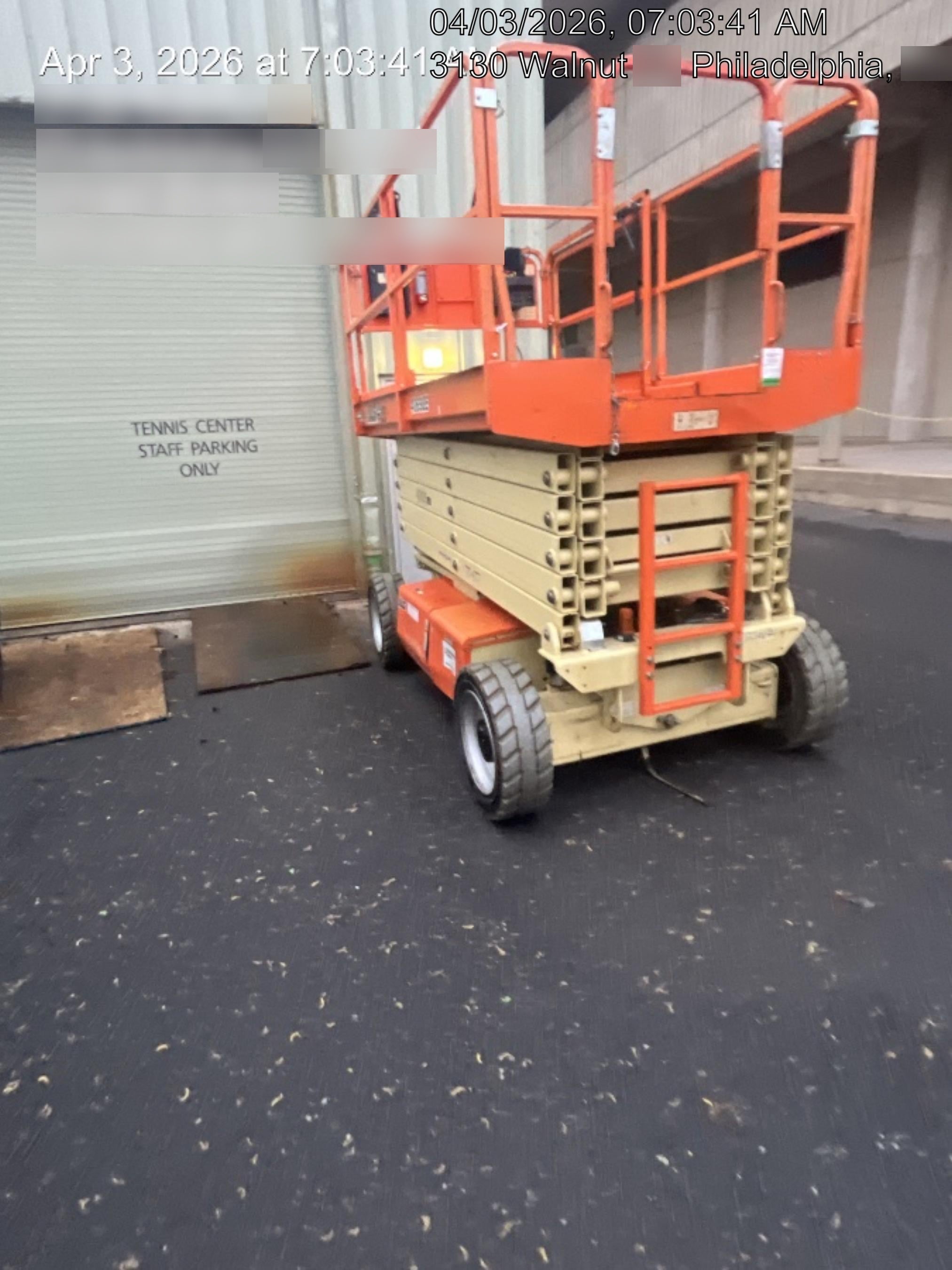 2019 JLG 4069LE Solid Non Marking Tires, Rotating Beacon