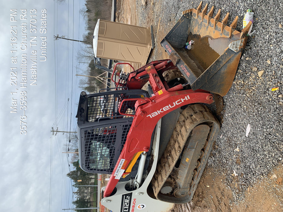 2020 Takeuchi TL12R2-R Canopy, 111hp, Manual QC