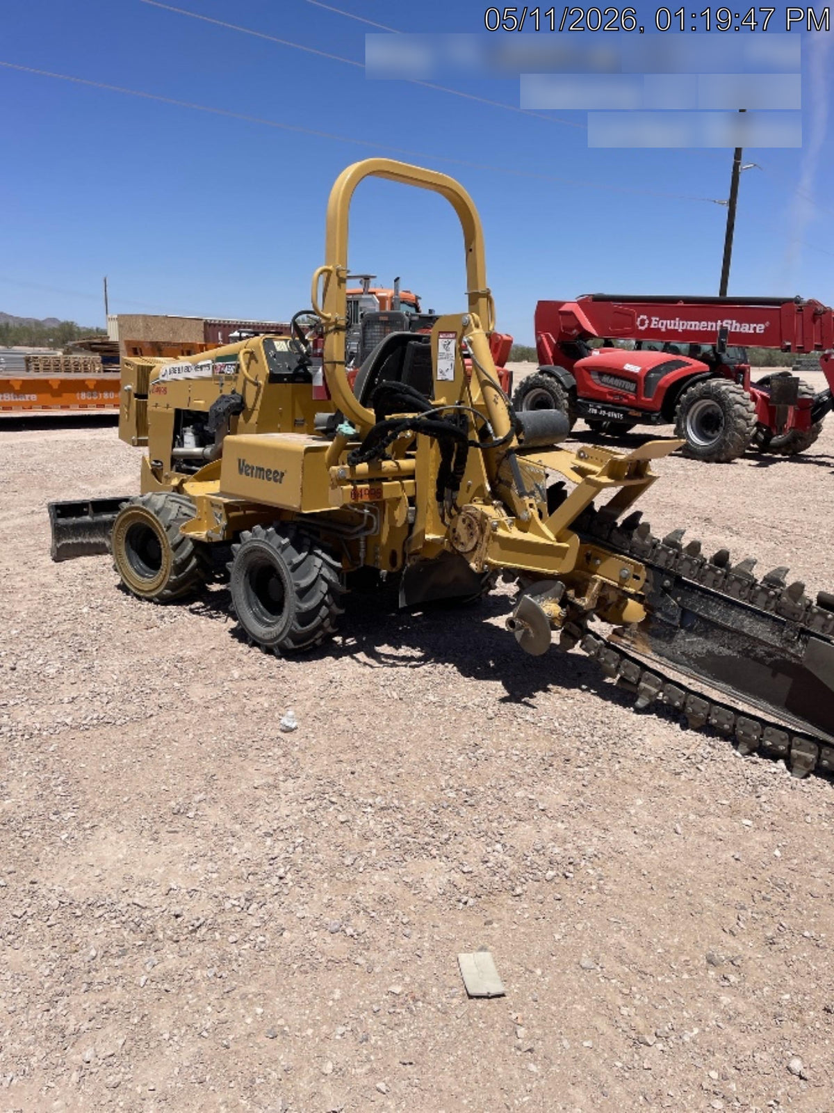 2020 VERMEER RTX450