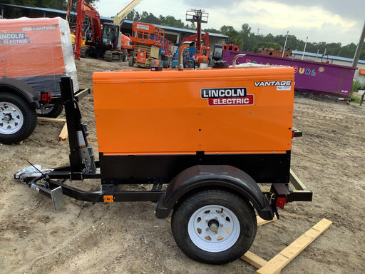 2021 Lincoln Electric Vantage 322 Vantage 322 Ready Pak 3 w/ Decals, ORANGE (includes trailer, cable rack, fender light kit) NO Telematics