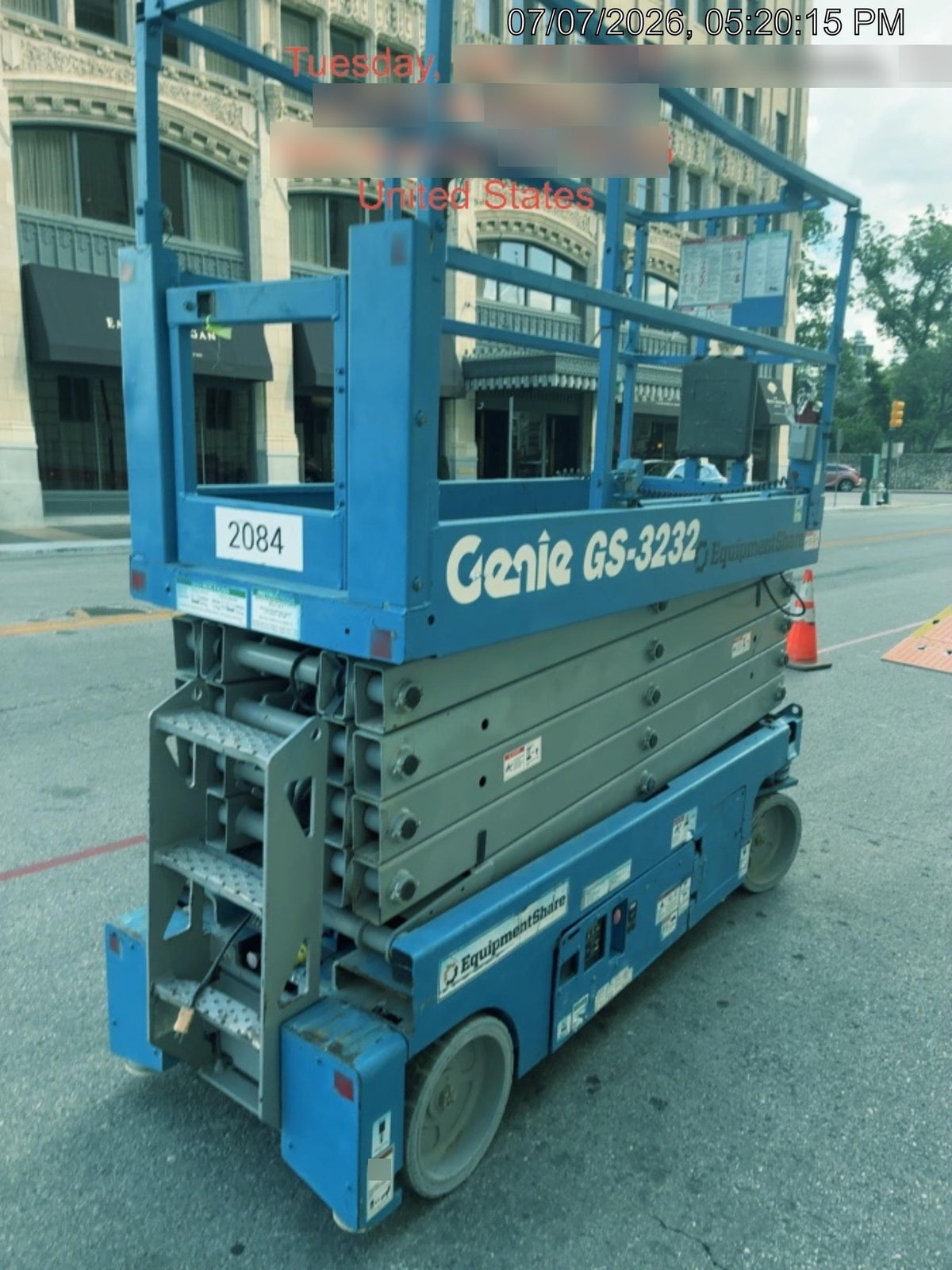 2016 GENIE GS-3232