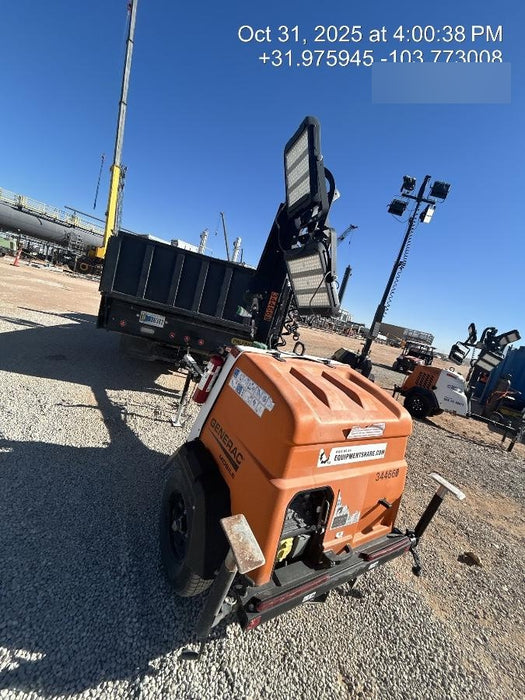 2023 Generac MLT2 Diesel, Flex Switch 120V Input, Powerzone Controller, (4) 320W LED Lights, 4kW Generator, 39.9 Gal Fuel Tank, 2" Ball, T3