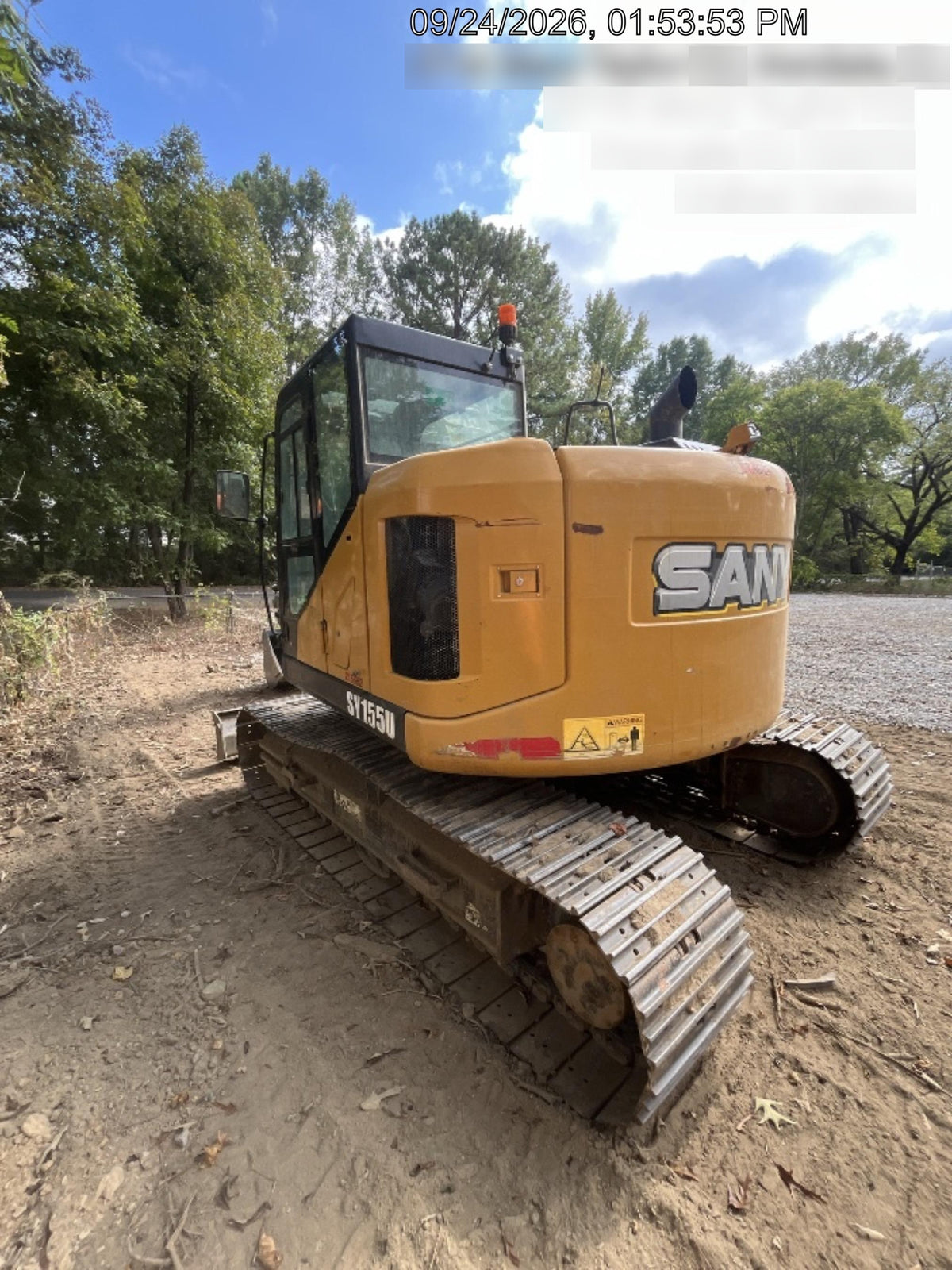 2022 SANY SY155 U