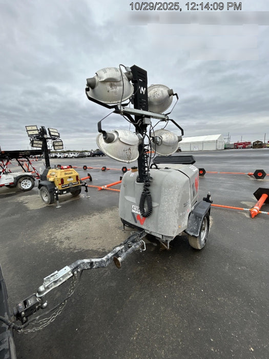 2019 Wacker Neuson LTV6L-MH Wacker Neuson LTV6L Mobile Light Tower w/Fuel Level Sensor Installed