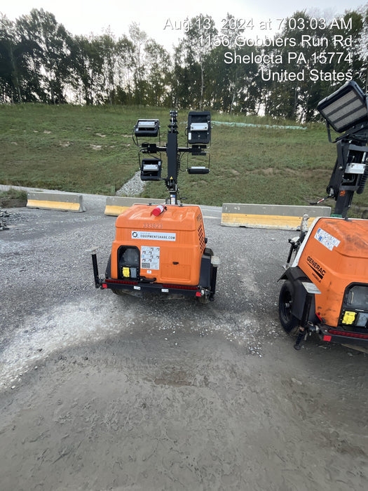 2023 Generac MLT2 Diesel, Flex Switch 120V Input, Powerzone Controller, (4) 320W LED Lights, 4kW Generator, 39.9 Gal Fuel Tank, 2" Ball, T3