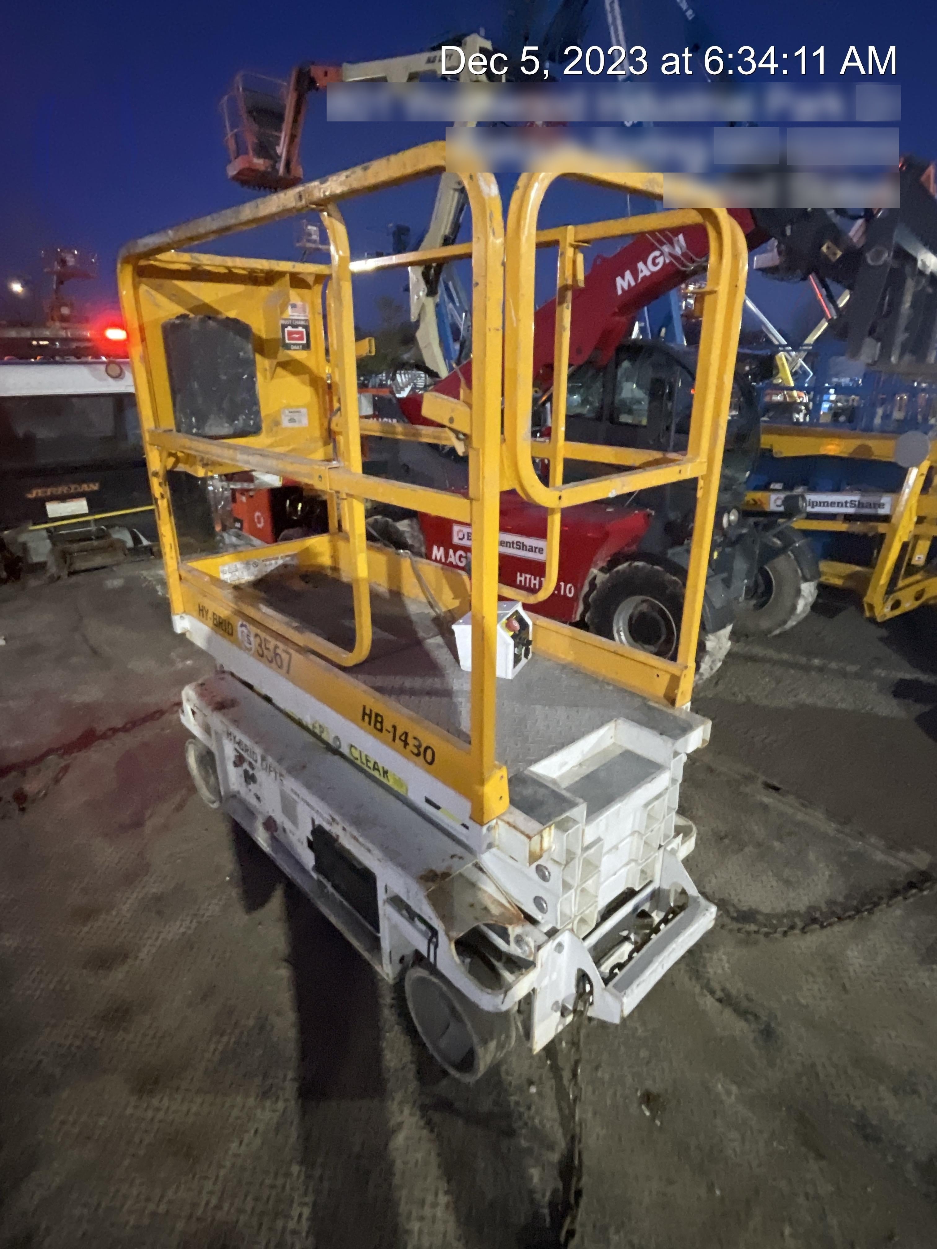 2016 CUSTOM EQUIPMENT HB-1430