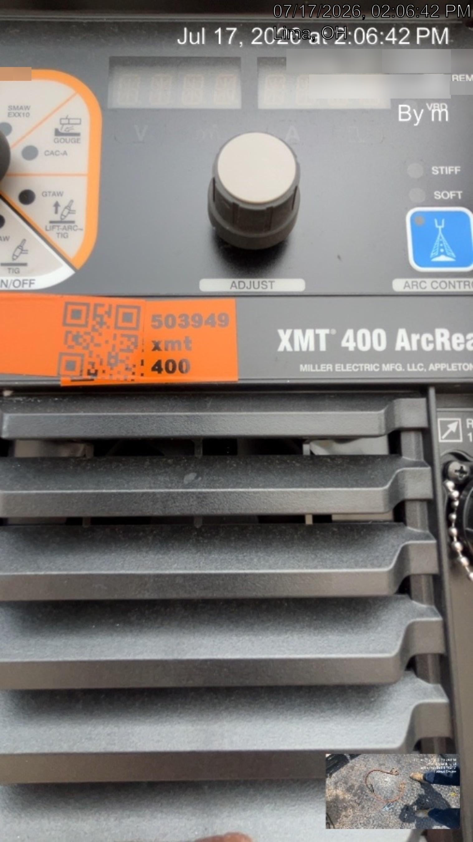 2025 MILLER ELECTRIC XMT 400