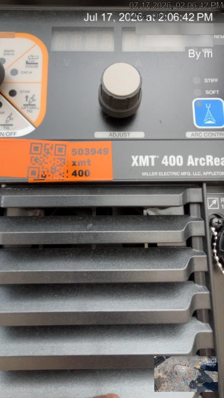 2025 MILLER ELECTRIC XMT 400