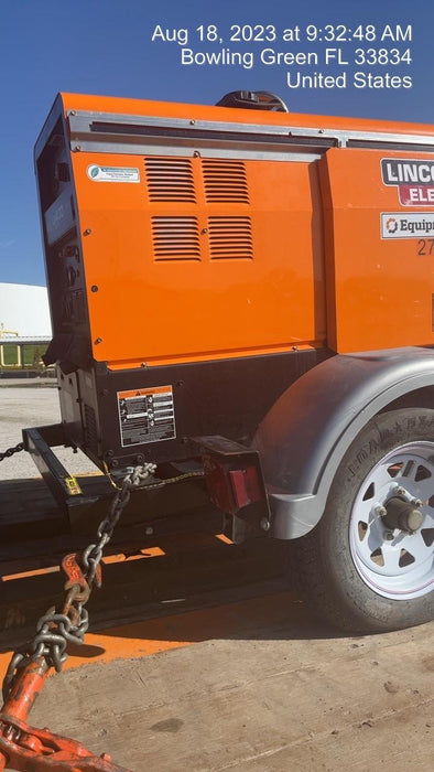 2022 Lincoln Electric LE400 Kubota V1505, Trlr, Cable Rack, Light Kit, ES Decals, T3