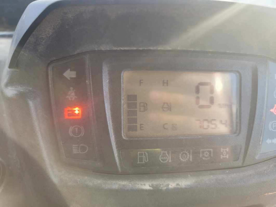 Kubota RTV-X1140W-H 4WD utility cart -LED strobe -Windshield tempered glass -Plastic canopy -Wire harness kit -Backup alarm