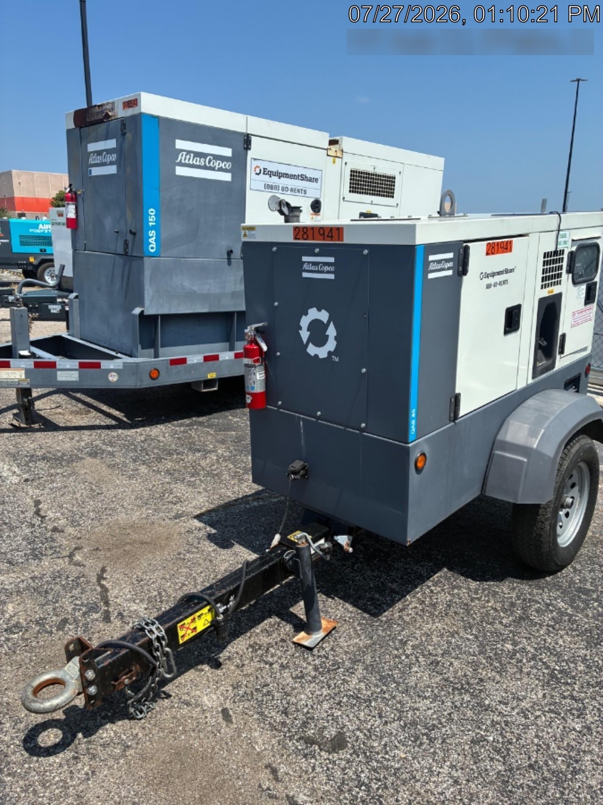 2022 ATLAS COPCO QAS45 CWK