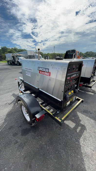 2024 Lincoln Electric LE400 Kubota V1505, Trlr, Cable Rack, Light Kit, ES Decals, T3