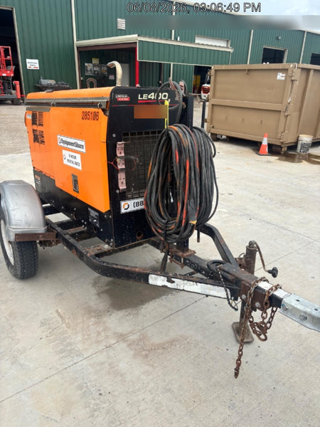 2022 Lincoln Electric LE400 Kubota V1505, Trlr, Cable Rack, Light Kit, ES Decals, T3