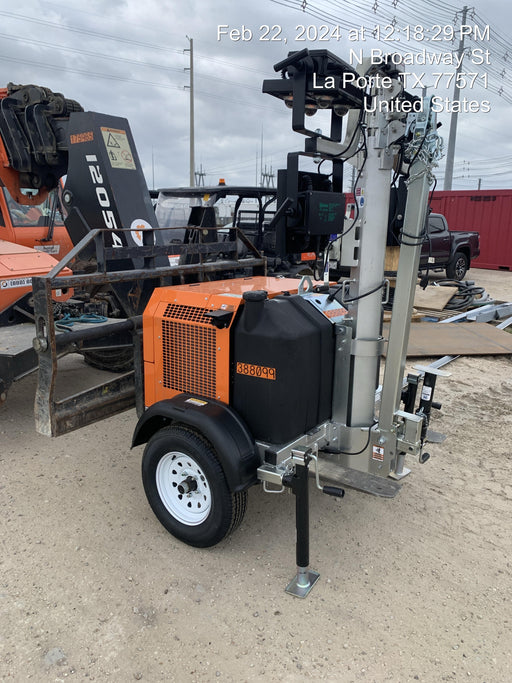 2024 Wanco WLTT-4MM4K Diesel, Deep Sea Controller, Shore Power Plug, Auto Start, (4) 350W LED Floodlights, 4kW Generator, 60 Gal Fuel Tank, 2" Ball, T3
