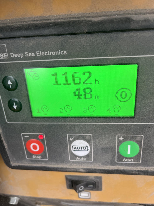 2022 Allmand NLV3GR (4) LED Light Fixture 350W, 23' Vertical Mast, 3kW Prime, Towable, Deep Sea L401, Leveling Jacks, Yanmar T4F 5.8hp