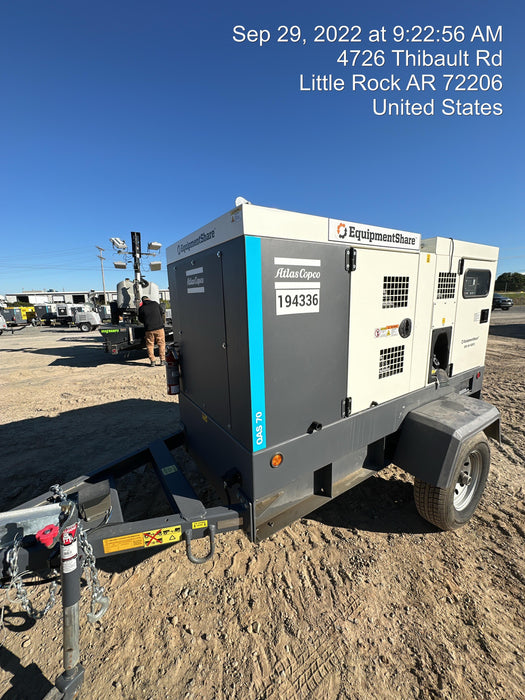 2021 ATLAS COPCO QAS 70