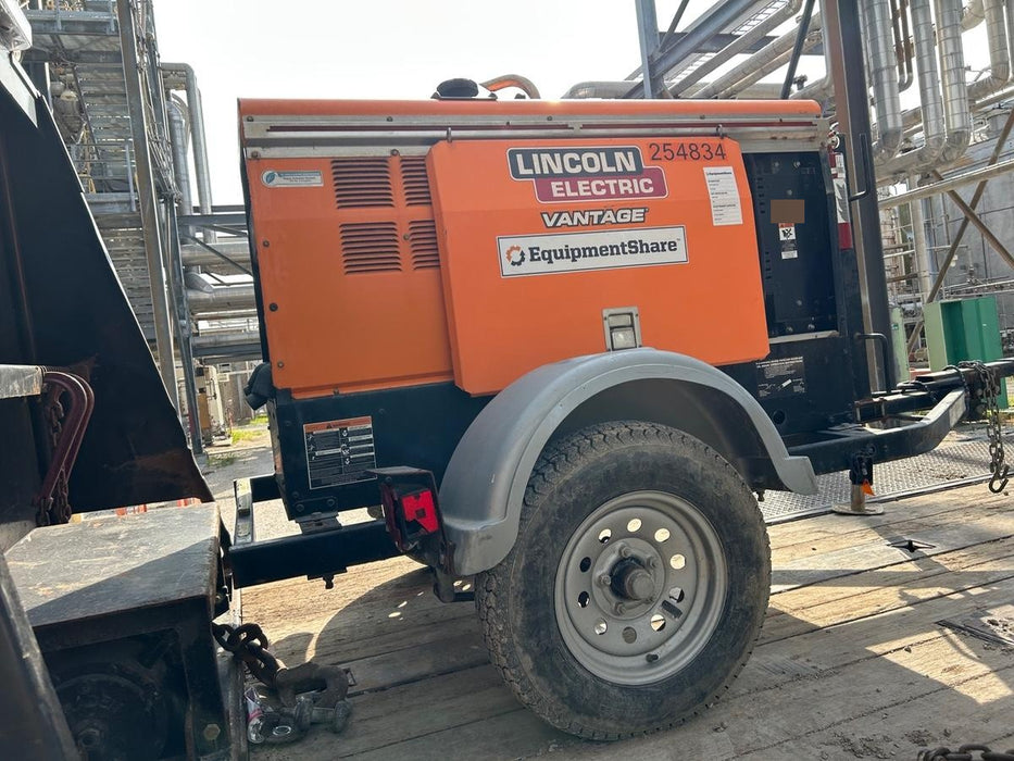 2022 Lincoln Electric LE400 Kubota V1505, Trlr, Cable Rack, Light Kit, ES Decals, T3