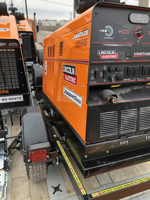 2021 Lincoln Electric Vantage 549X Ready Pak 3, ORANGE (includes trailer, cable rack, fender light kit)