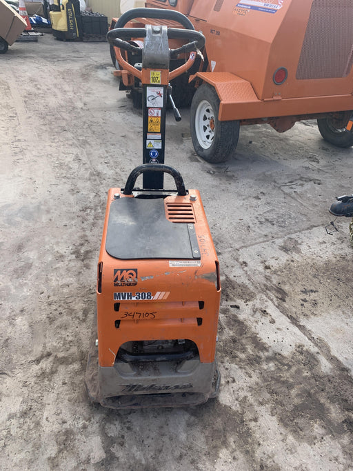 2023 Multiquip MV308GH Honda GX270, 18" Plate, Tachometer