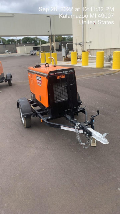 2021 Lincoln Electric Vantage 322 Vantage 322 Ready Pak 3 w/ Decals, ORANGE (includes trailer, cable rack, fender light kit) NO Telematics