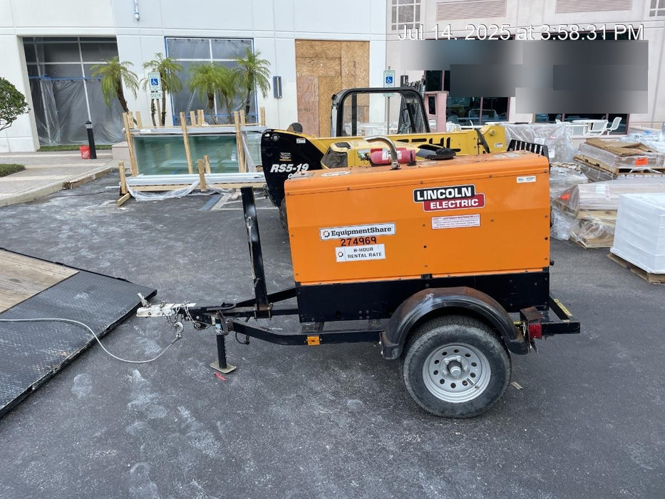 2022 Lincoln Electric LE400 Kubota V1505, Trlr, Cable Rack, Light Kit, ES Decals, T3