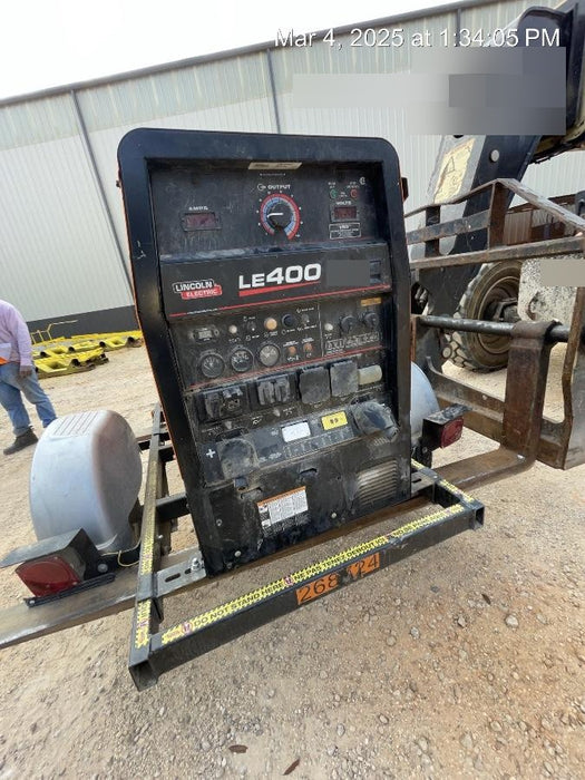 2022 Lincoln Electric LE400 Kubota V1505, Trlr, Cable Rack, Light Kit, ES Decals, T3