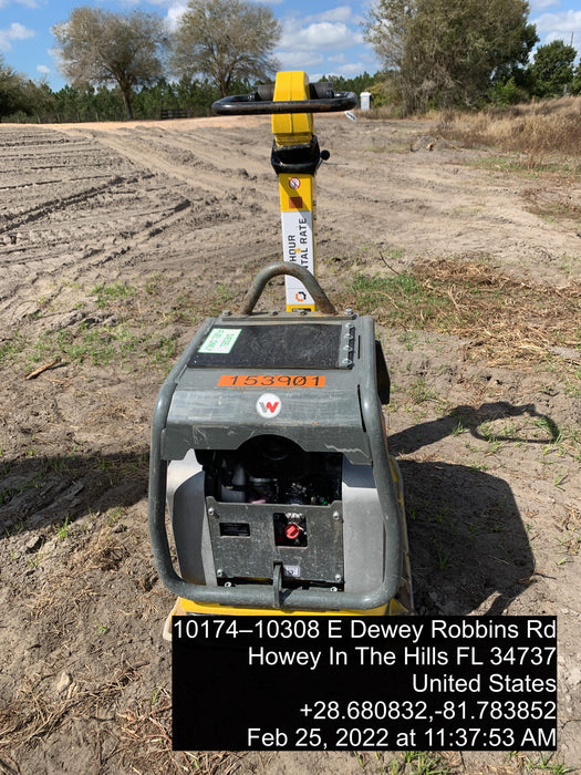2021 Wacker Neuson DPU6555 DSL Vibroplate