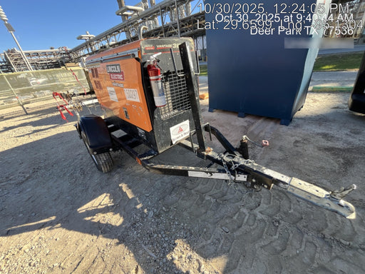 2021 Lincoln Electric Vantage 322 Vantage 322 Ready Pak 3 w/ Decals, ORANGE (includes trailer, cable rack, fender light kit) NO Telematics