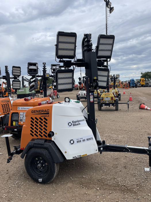 2024 Generac MLT2 Diesel, Flex Switch 120V Input, Powerzone Controller, 
(4) 320W LED Lights, 4kW Generator, 39.9 Gal Fuel Tank, 2" Ball, T3