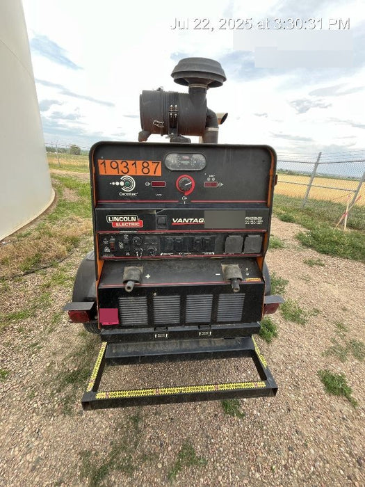 2021 Lincoln Electric Vantage 549X Ready Pak 3, ORANGE (includes trailer, cable rack, fender light kit)