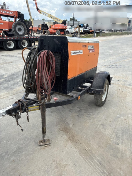 2021 Lincoln Electric Vantage 322 Vantage 322 Ready Pak 3 w/ Decals, ORANGE (includes trailer, cable rack, fender light kit) NO Telematics