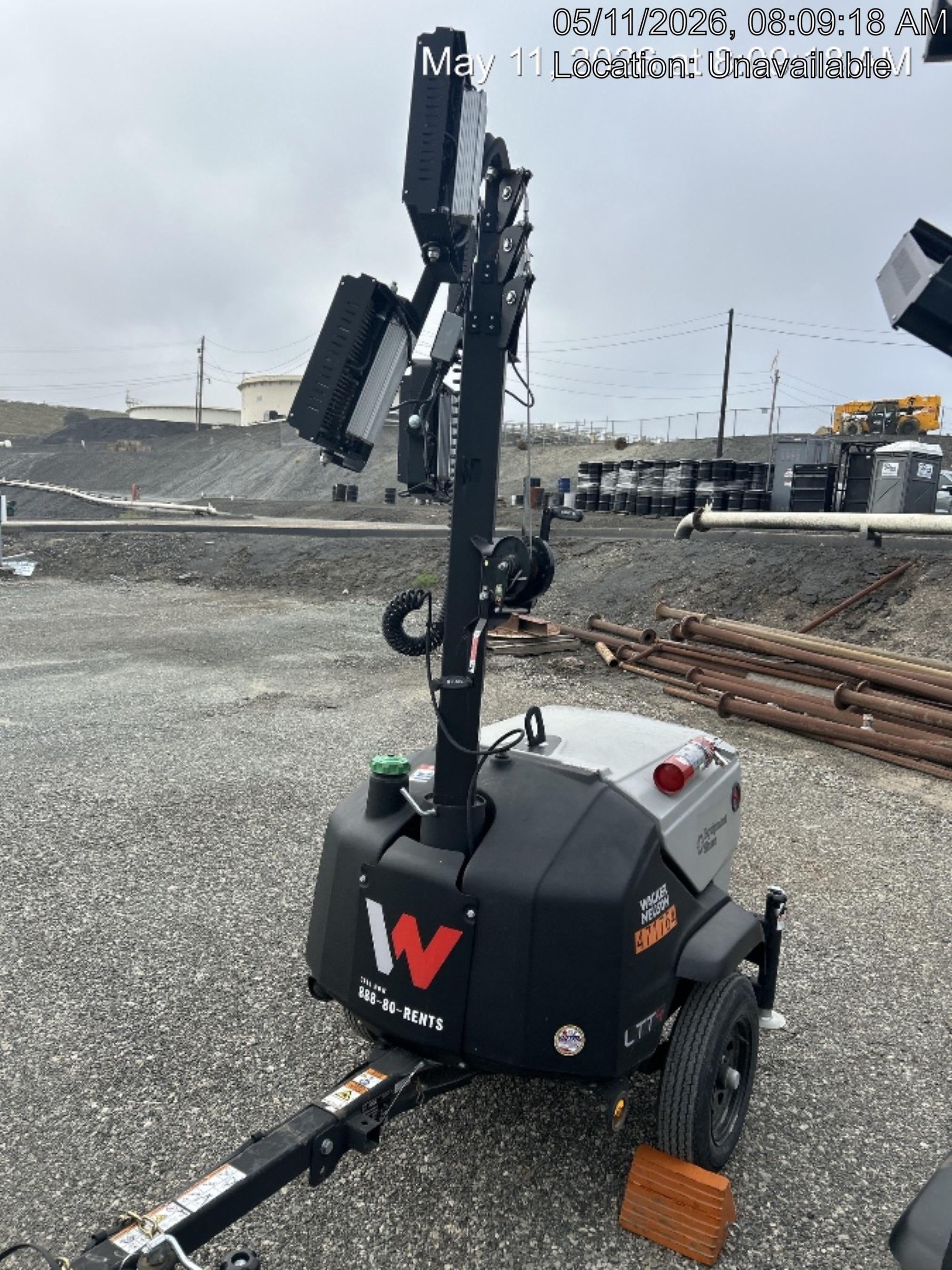 2024 Wacker Neuson LTT4 Diesel, Kohler KDW702, Deep Sea Controller, Auto Start, LED 320W, Bypass Outlet, T3