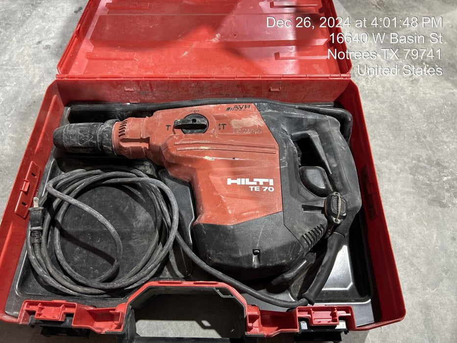 2021 HILTI TE 70-AVR