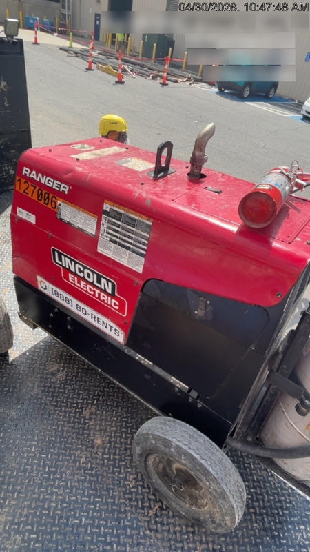 2021 Lincoln Electric Ranger 305 LPG K3430-1, Ranger 305 LPG, Undercarriage, Tank Holder & Strap, 10kw AC Gen, 25hp Kohler LPG Eng