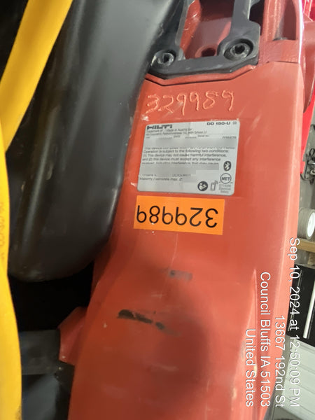 2023 HILTI DD150U