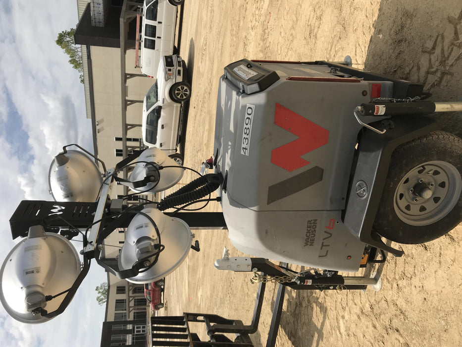 2019 Wacker Neuson LTV6L-MH Wacker Neuson LTV6L Mobile Light Tower w/Fuel Level Sensor Installed